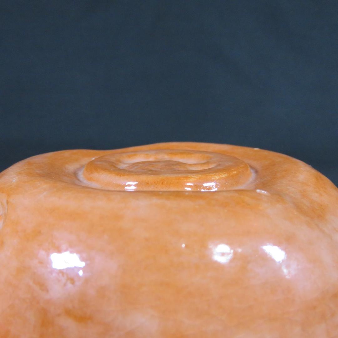 茶碗 赤楽 楽印 在銘 抹茶碗 茶器 茶道具 茶の湯