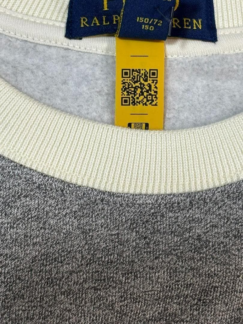 ラスト1枚2025最新作新品ラルフローレン　ポロベア　トレーナーボーイズM150