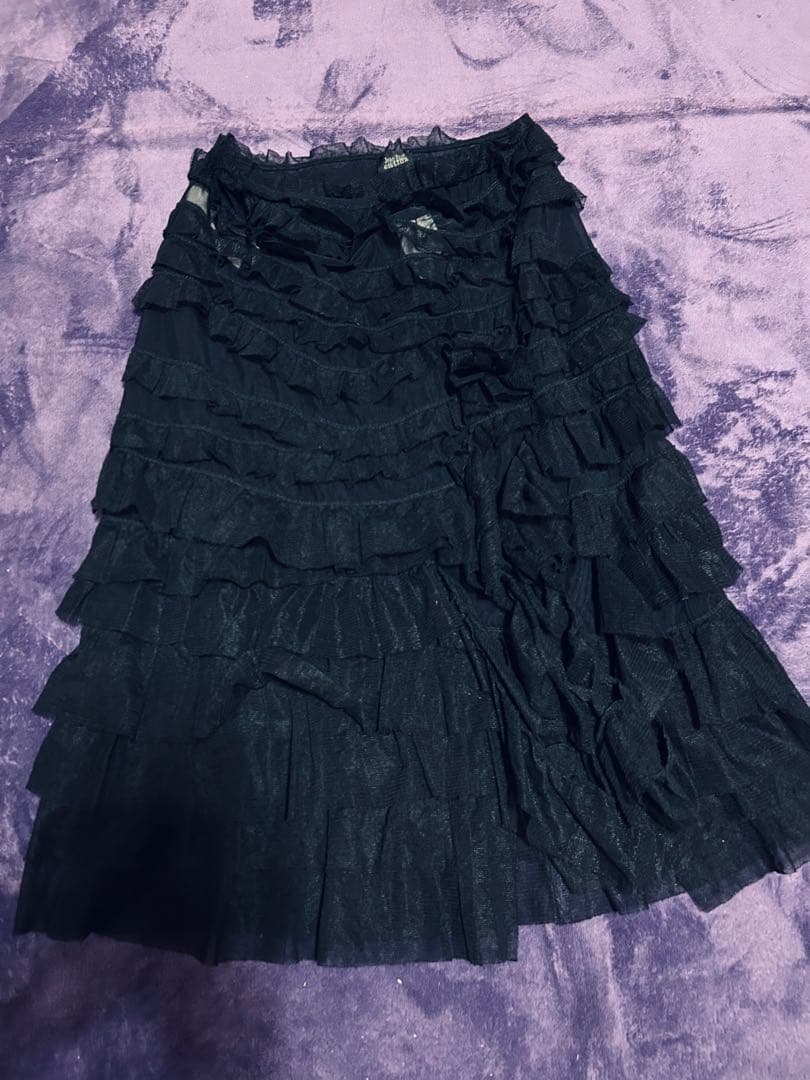 Jean Paul GAULTIER　FEMME　レース巻きスカート