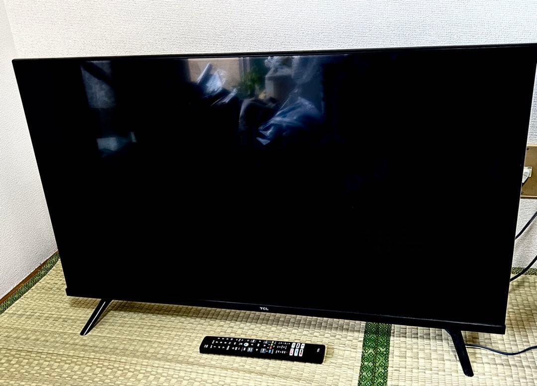【今週末まで】TCL 液晶テレビ 付属リモコン付き　2022年式　40型
