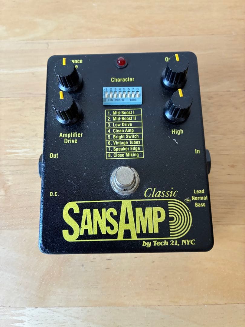 Tech21 SansAmp Classic 20　エフェクター