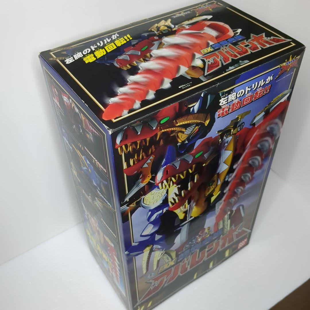 美品 DX 爆竜合体 アバレンオー 取説 箱付き 当時物