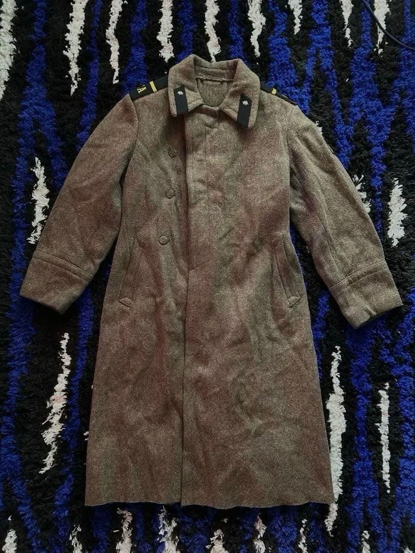 実物 ソ連軍 ロシア軍 兵士用 外套 ウールコート