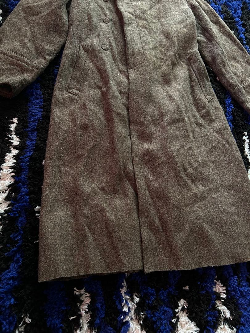 実物 ソ連軍 ロシア軍 兵士用 外套 ウールコート