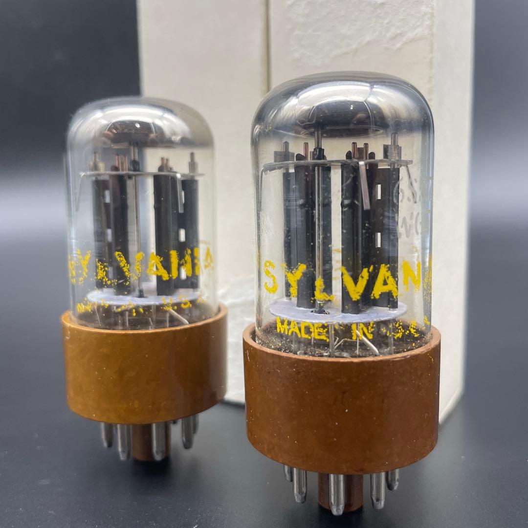 6SN7-WGT SYLVANIA ワンペアセット 真空管 (99)