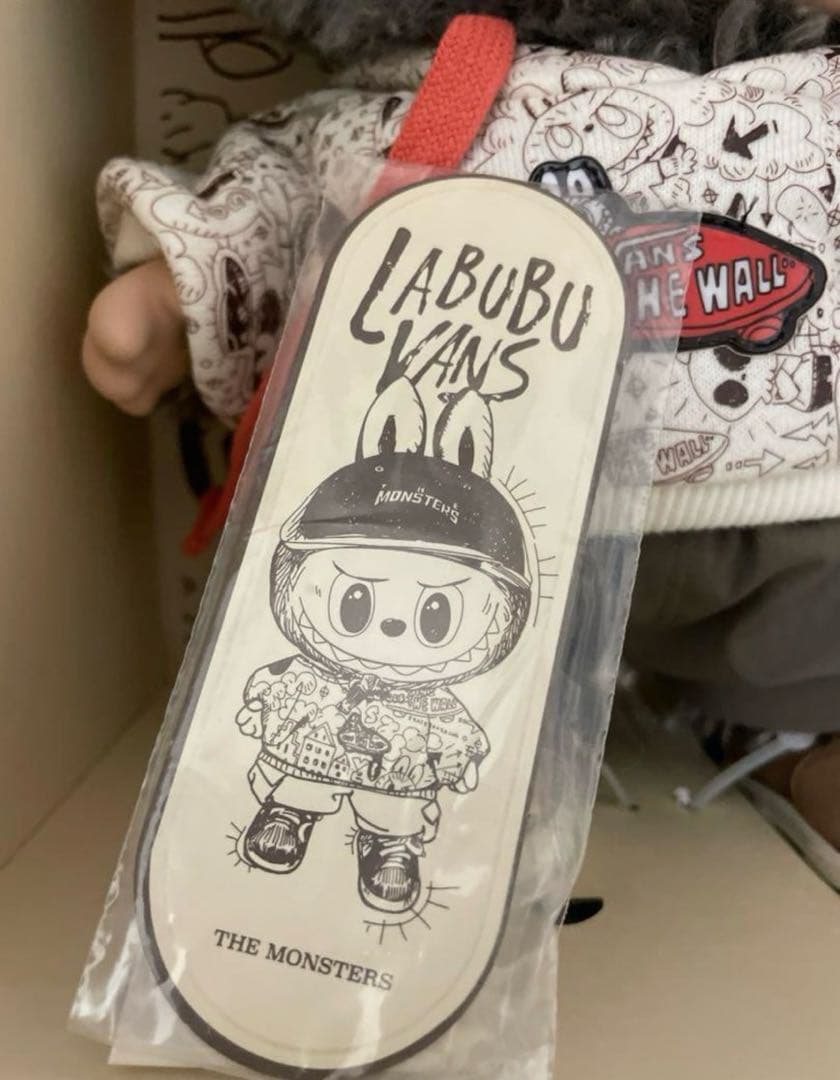 labubu vans ラブブ バンズ 超激レア popmart ポップマート