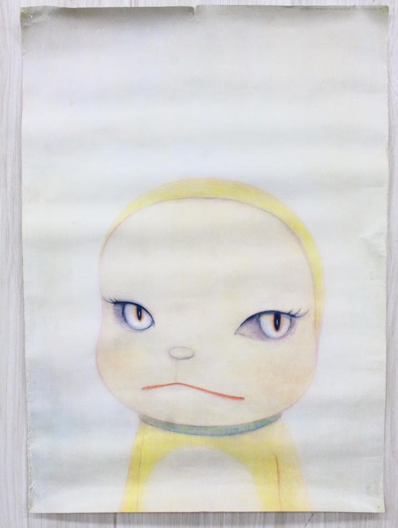 ◇奈良美智 ドラえもん展 ポスター ジャイアンにリボンをとられたドラミちゃん