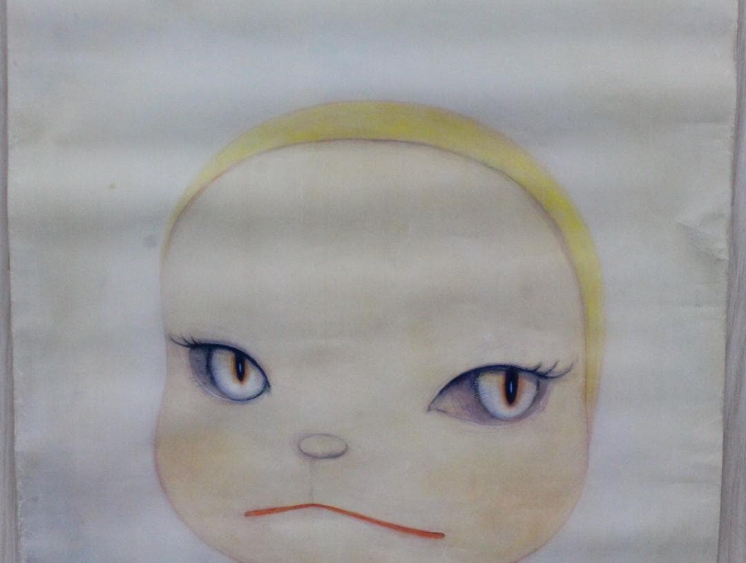 ◇奈良美智 ドラえもん展 ポスター ジャイアンにリボンをとられたドラミちゃん