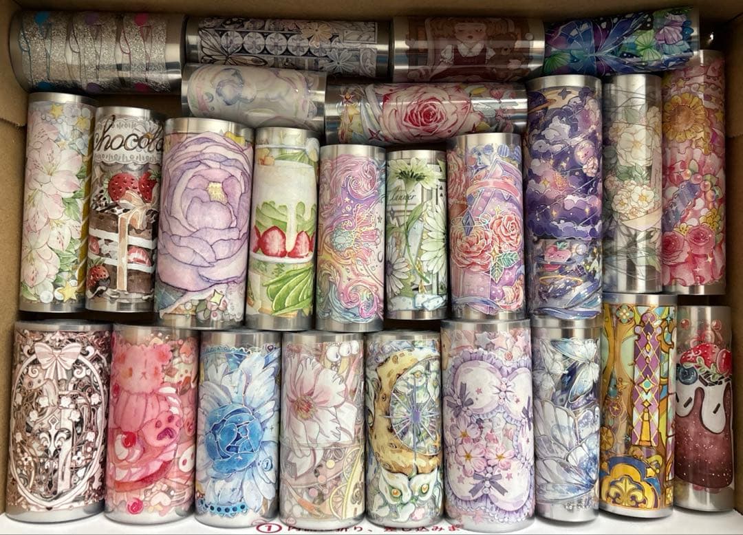 海外マステ　装飾　巻売り　まとめて　A