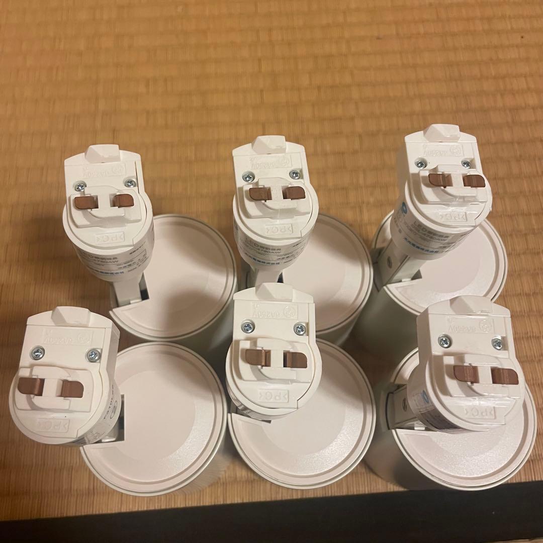 【大幅値下げ・中古】6個セット DAIKO LED 温白色 DSL-4780AW