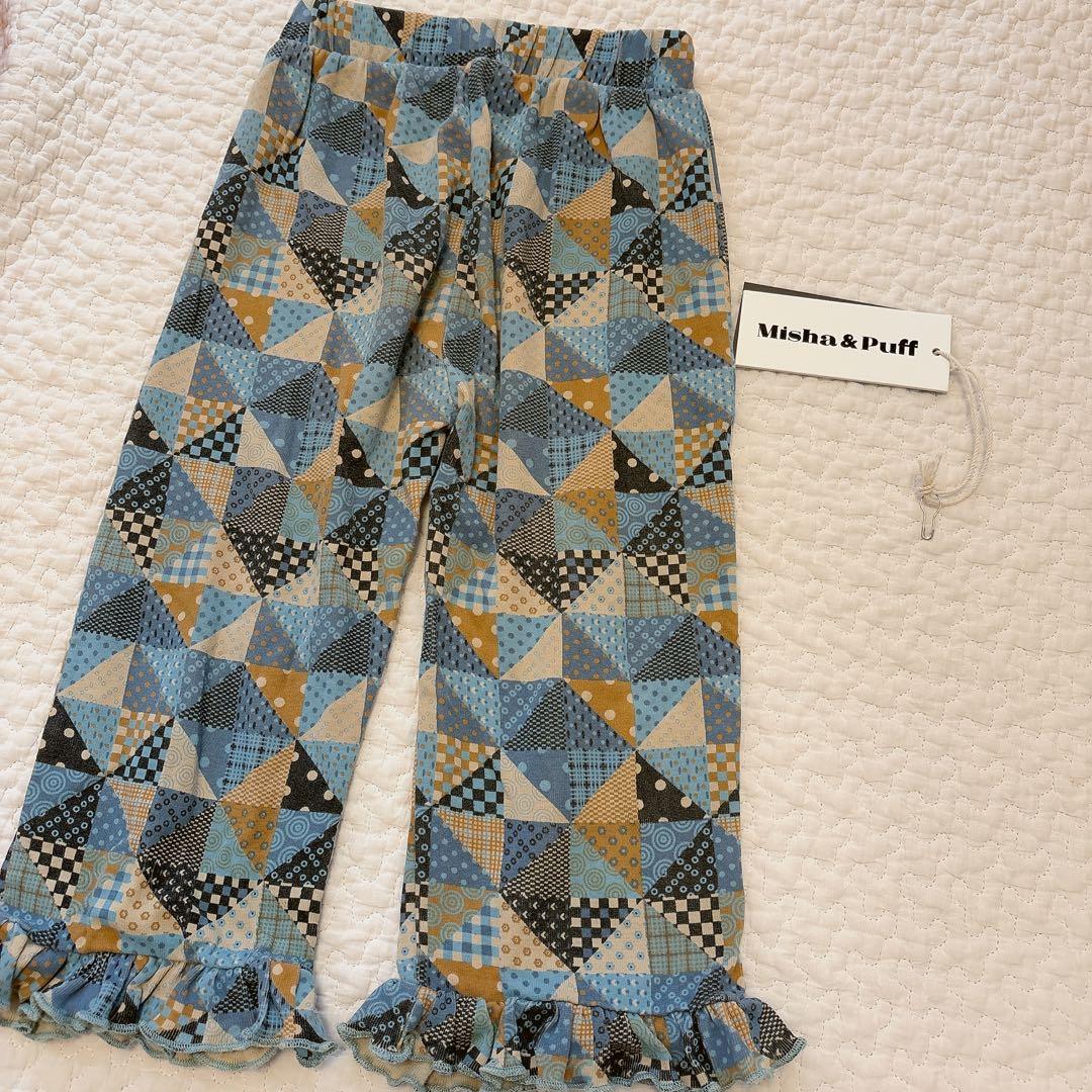 ボトムス・スパッツ misha and puff ruffle pedal pusher 4y
