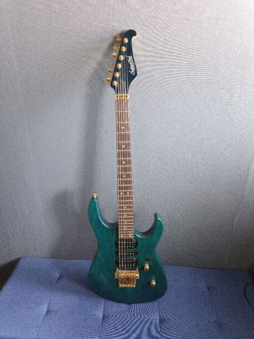 Chatting Bird CAD-630 エレキギター 青緑