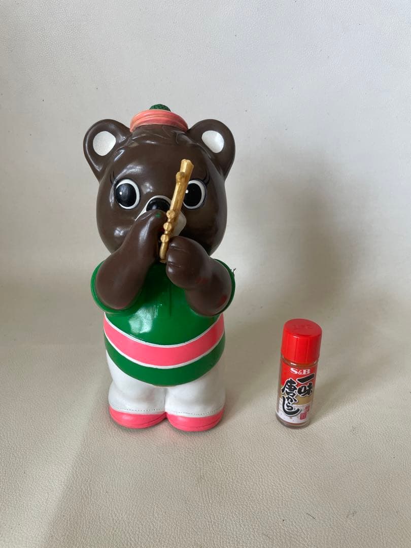 拓銀 拓ちゃん 特大 ソフビ貯金箱 カウンター用 店頭用 音楽隊 トランペット