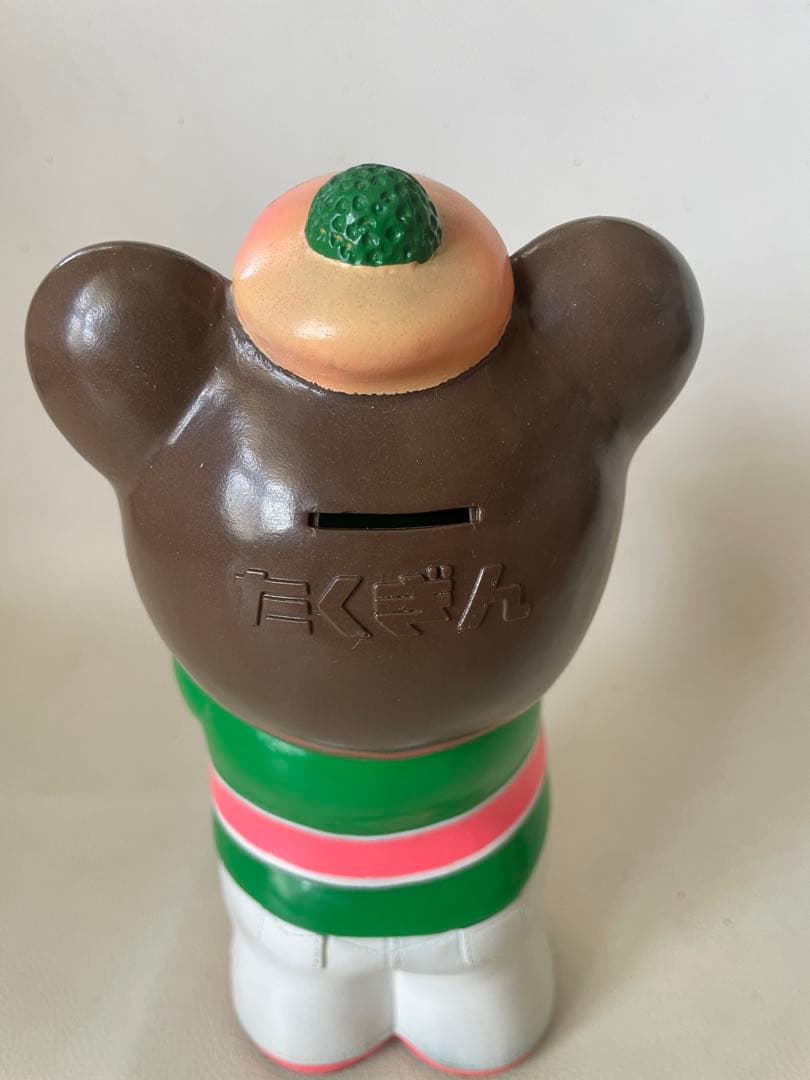 拓銀 拓ちゃん 特大 ソフビ貯金箱 カウンター用 店頭用 音楽隊 トランペット