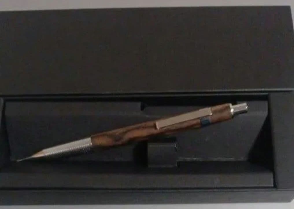 クラフトエー　CraftA シャープペンシル　黒柿