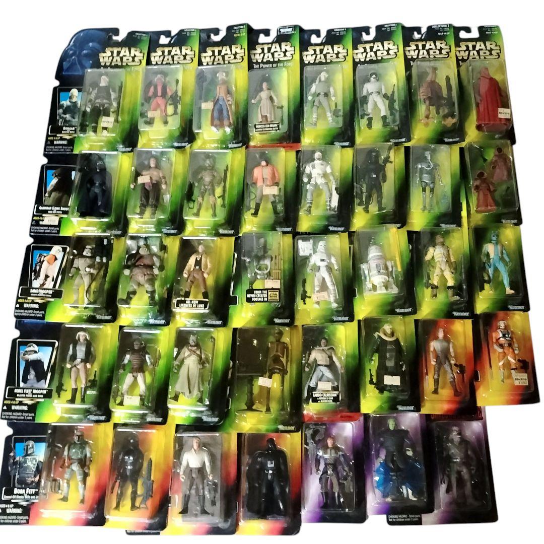 当時物 ケナー スターウォーズ ベーシック フィギュア 39個 まとめ売り