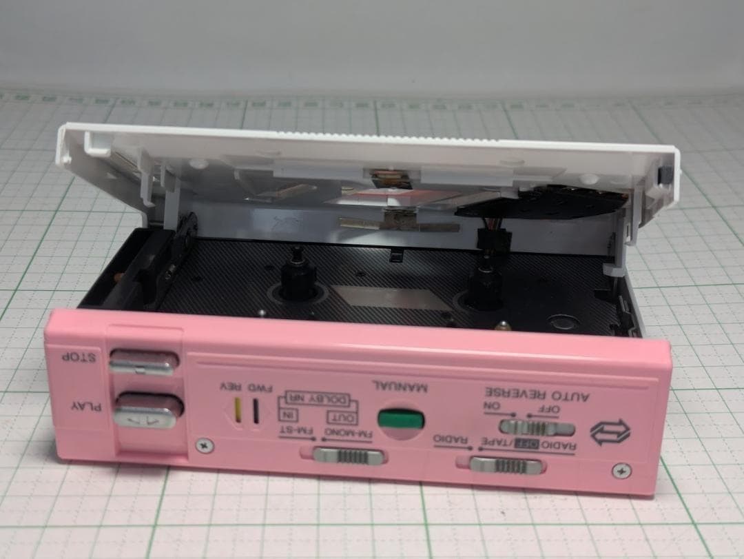 整備済み　東芝　KT-PS10　WALKY　アヒル柄　ラジオカセットウォークマン