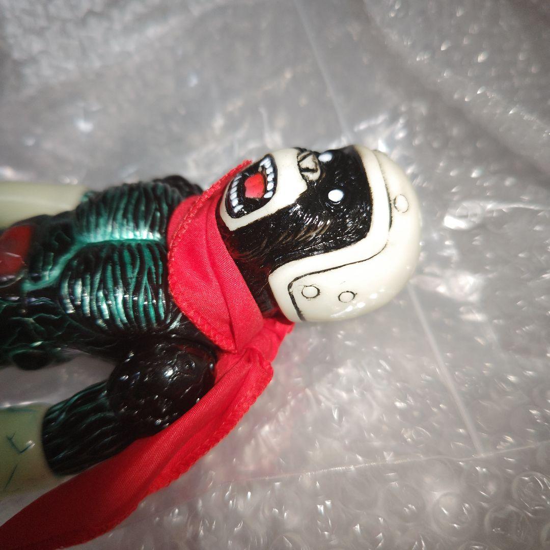 リアルヘッド　モンキーカオスマン　ソフビ