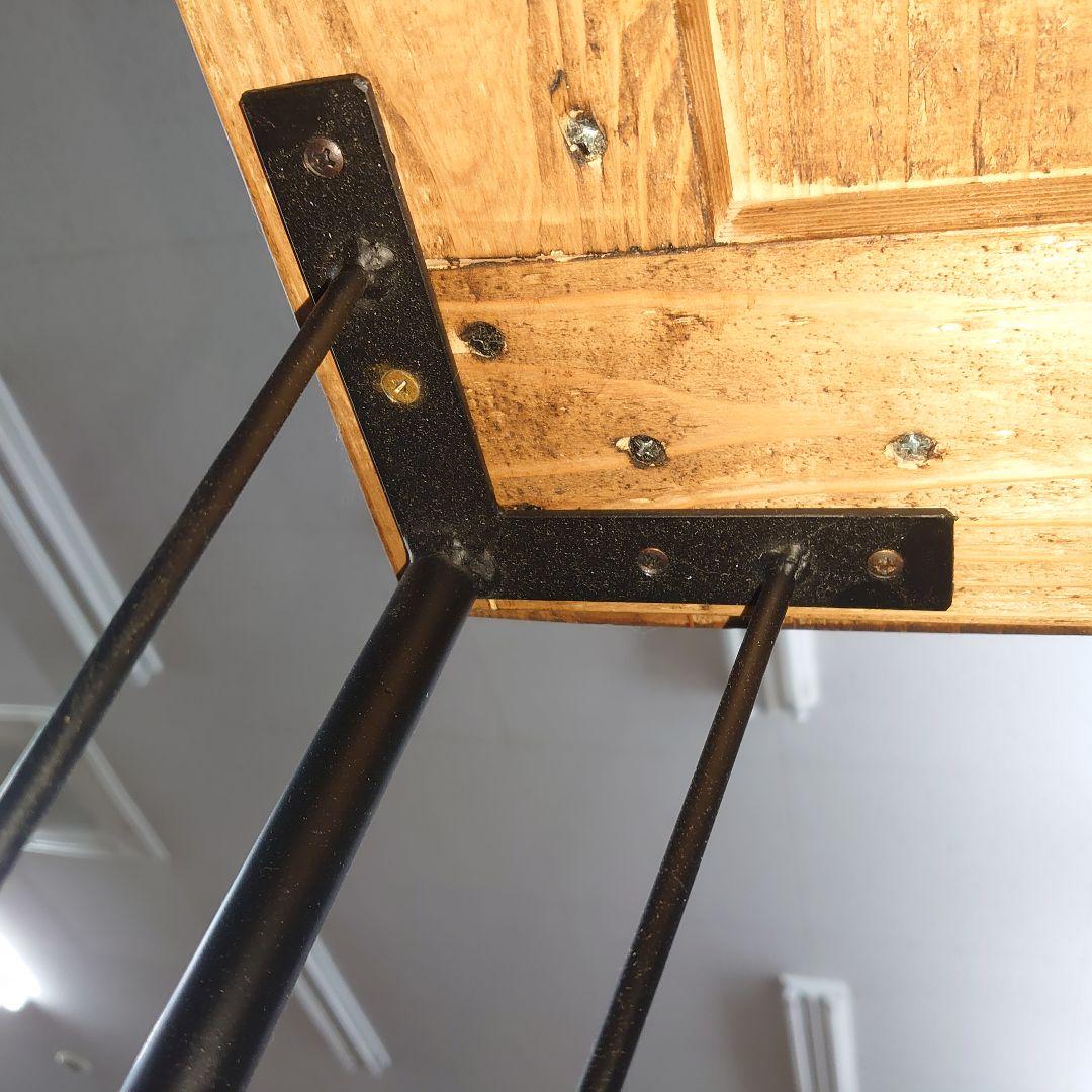 アンティーク風　ダイニングテーブル　カウンターテーブル