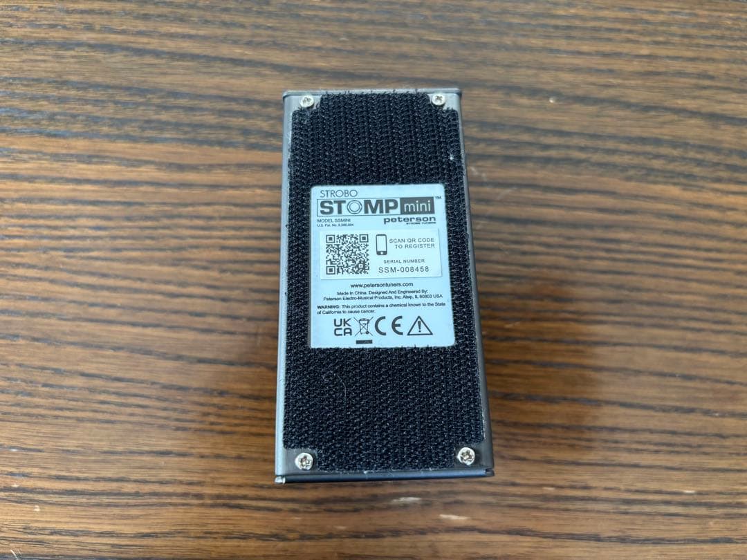 【付属品完備　美品】peterson STROBO STOMP mini