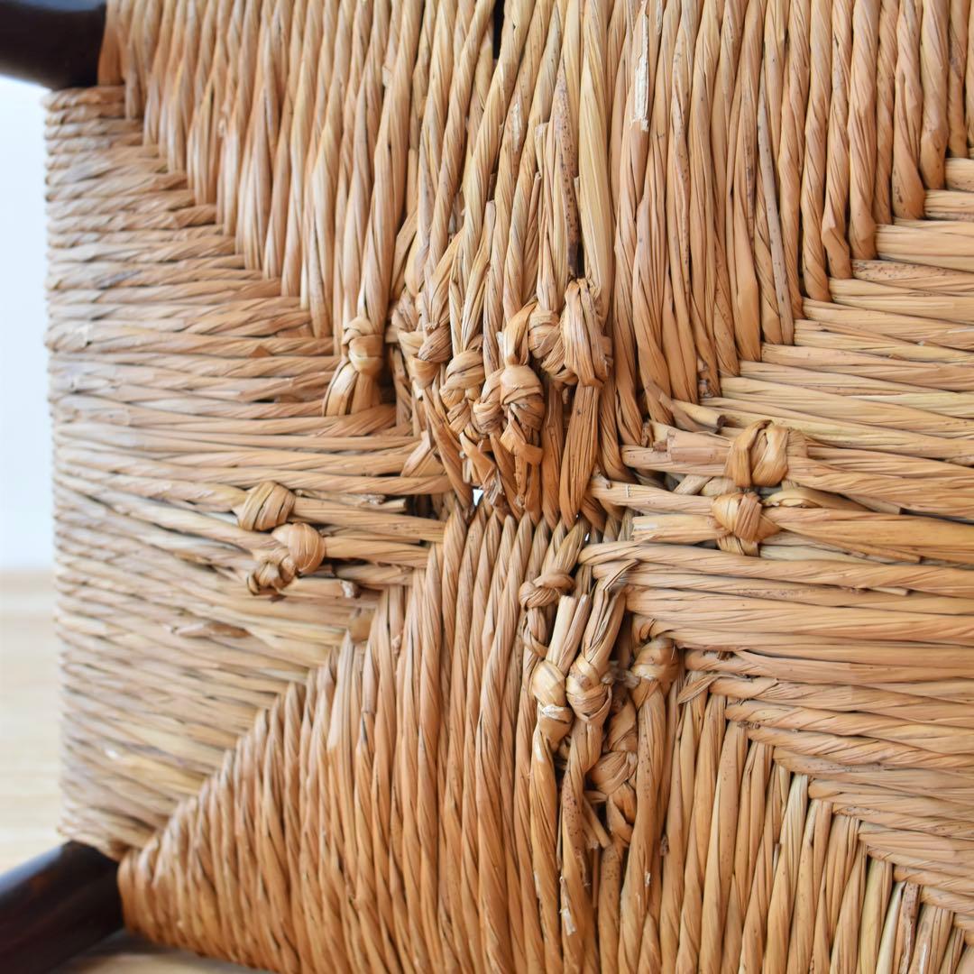 松本民芸家具　#19型　ラッシスツール