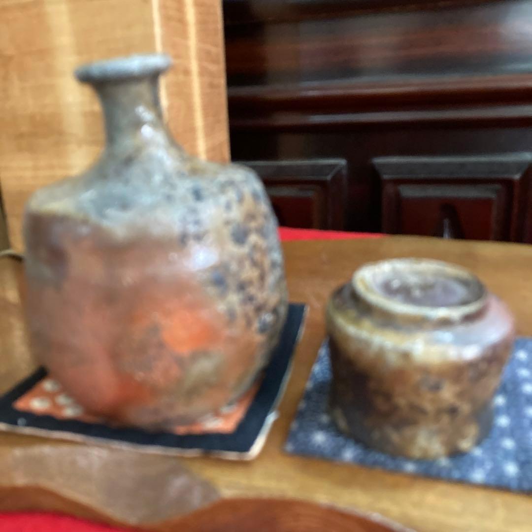 備前焼西川作只今年末年始大売り出しです❣️徳利セットです❣️