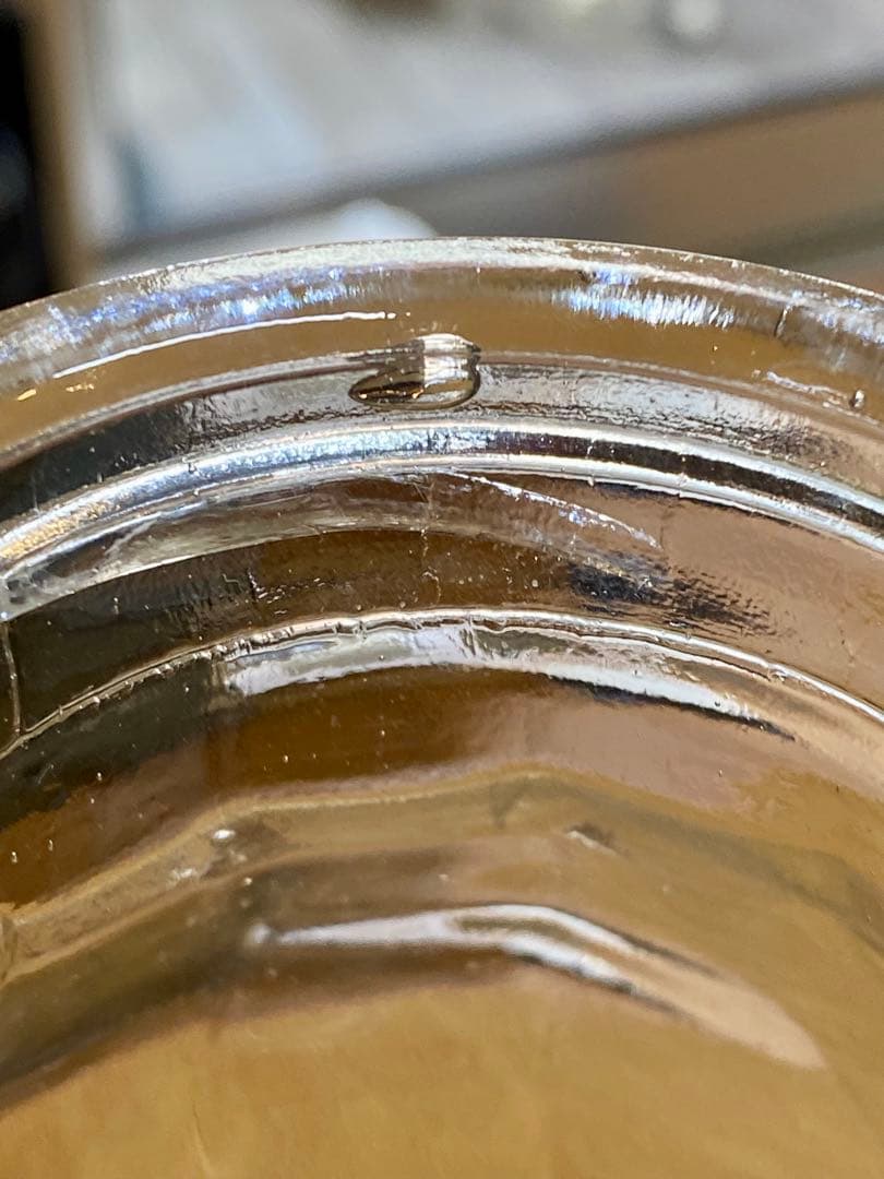 フランスアンティーク OLIDA社のミルク瓶