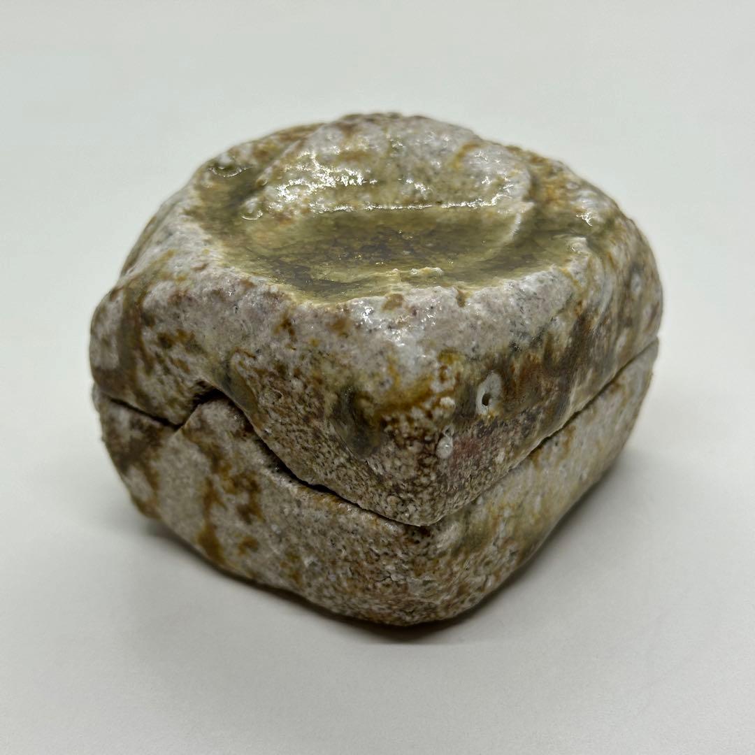 古谷道生 伊賀 伽藍石 香合 合わせ箱