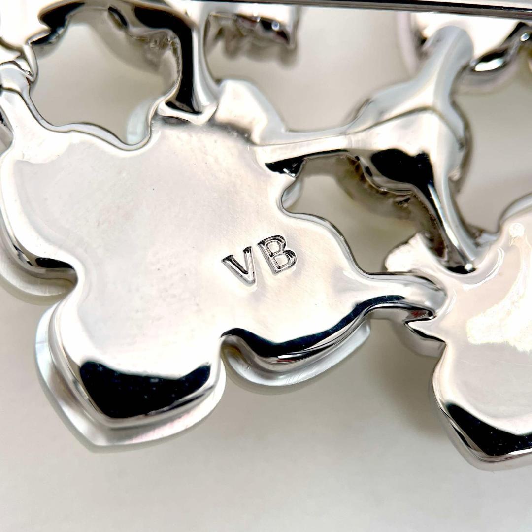 ヴァンドームブティック フラワー シェル パール 6.3mm セレモニーブローチ