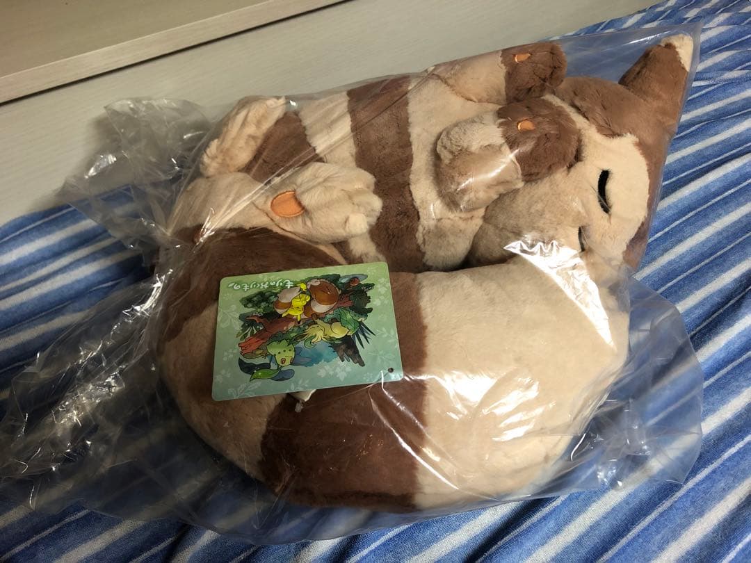 ポケモン ふわふわぬいぐるみクッション もりのおくりもの オオタチ ぬいぐるみ