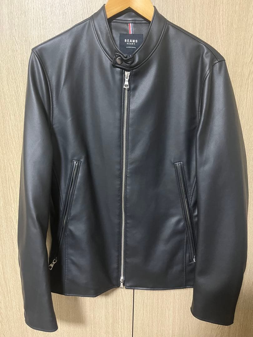 beams レザージャケット