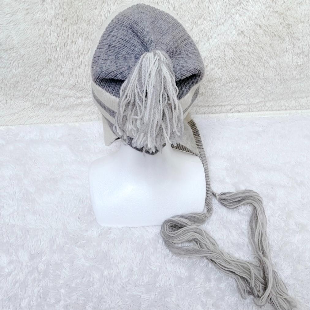 希少✨ Vivienne Westwood 耳当て ニット帽 ポンポン オーブ