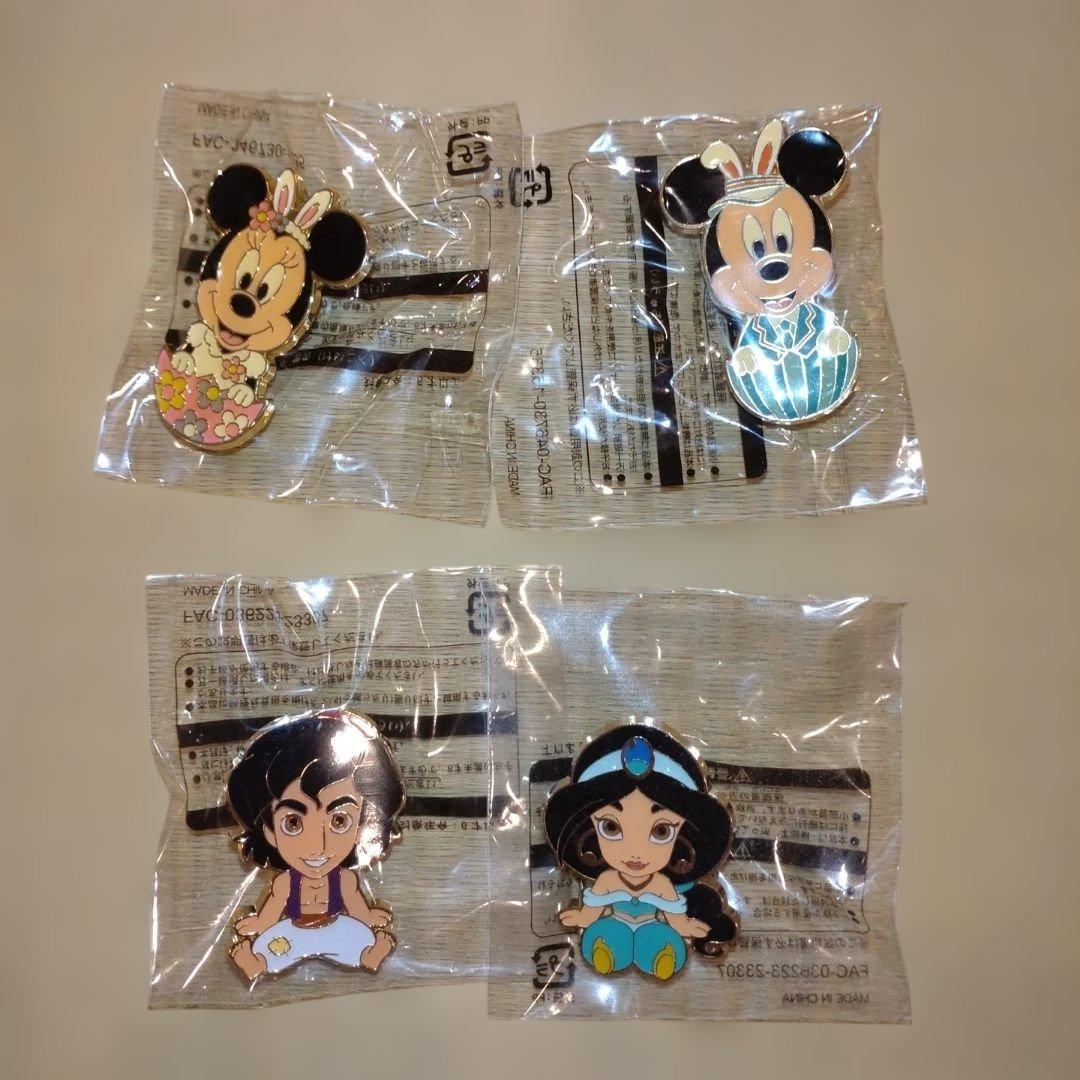 ディズニーリゾート ゲーム景品 ピンバッジなど 58点