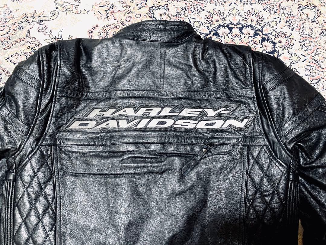 新品未使用Harley-Davidson豪華冬用インナー付きレザージャケット！