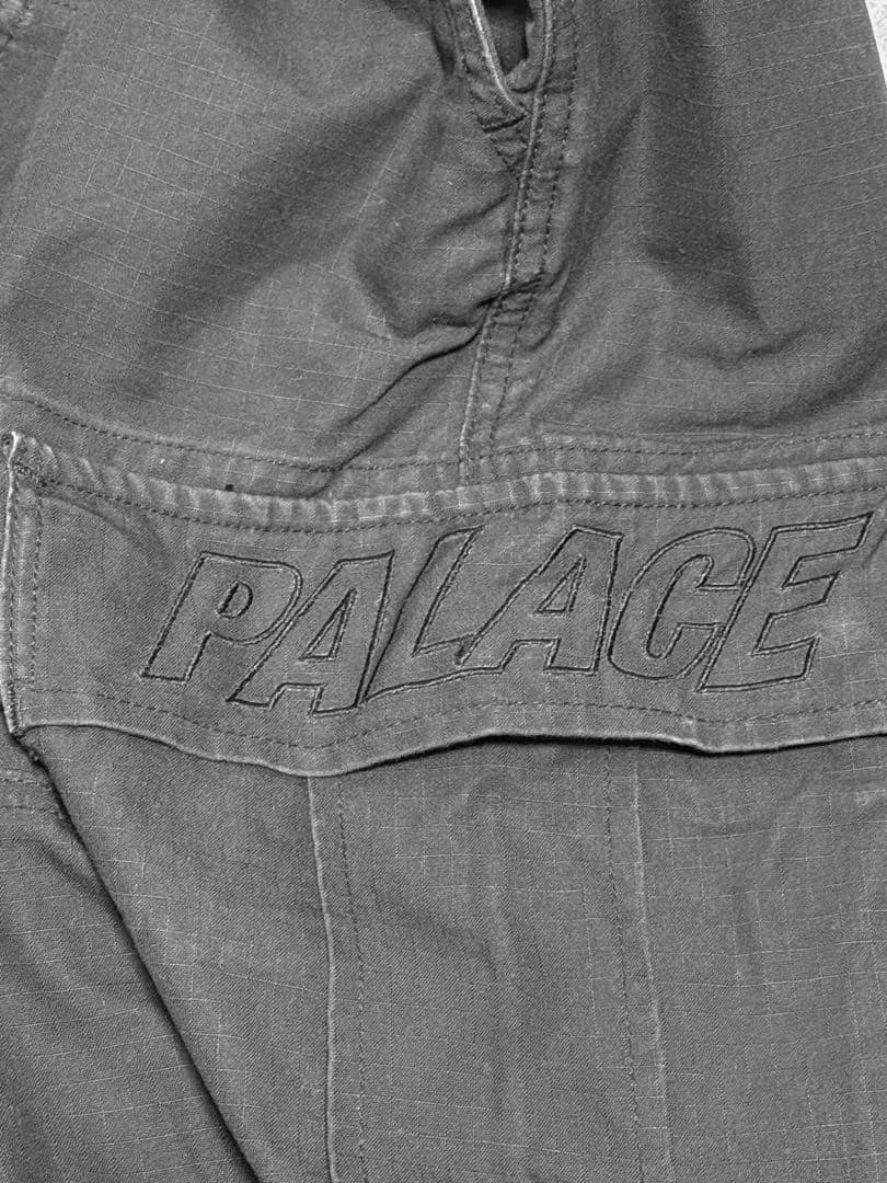 Palece Skateboards 23ss 黒カーゴパンツ 即完売品