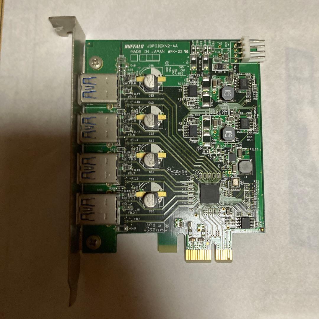 BUFFALO USB3.0拡張カード 4ポート IFC-PCIE4U3S
