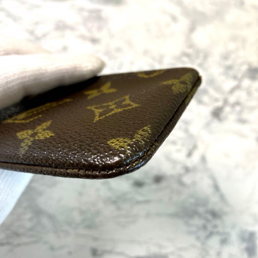 ルイヴィトンポシェットクレモノグラム　キャンバス　ケース　キーリング