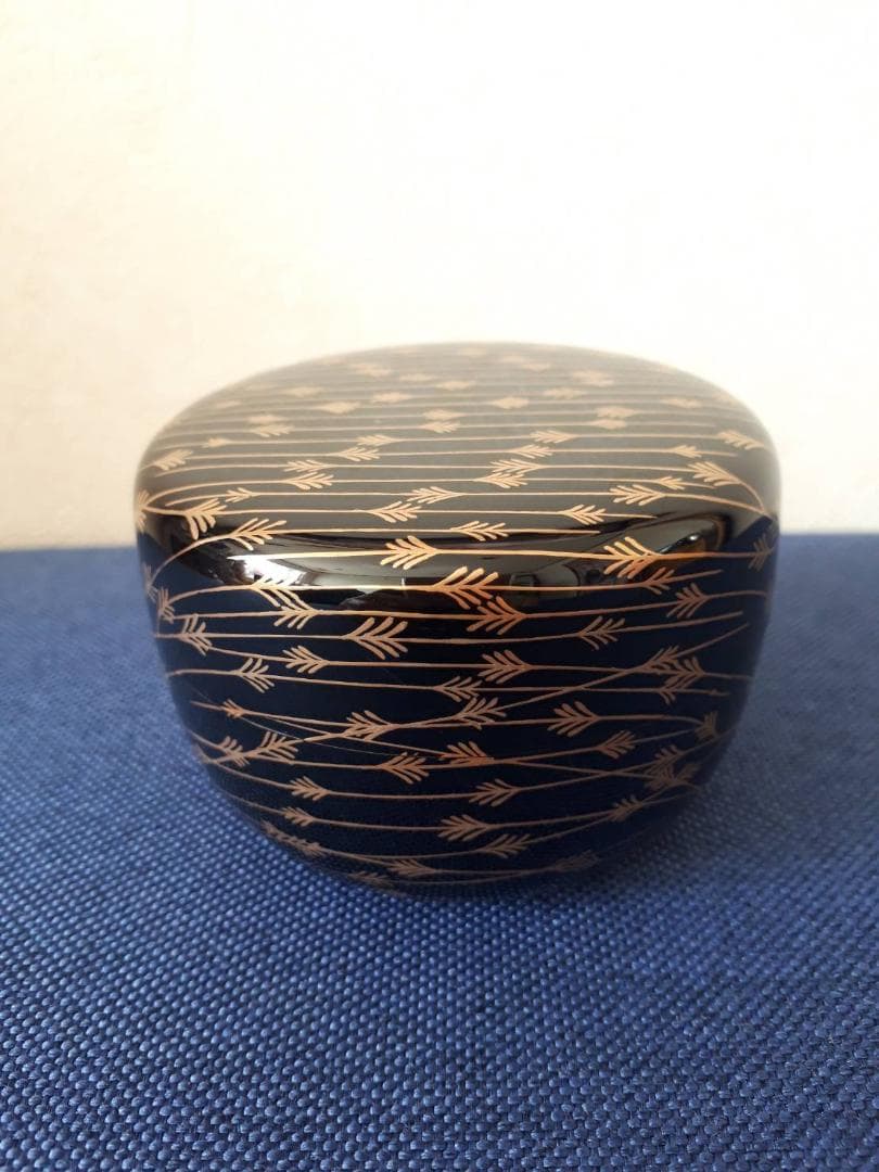 芽張柳蒔絵 平棗 賀峰