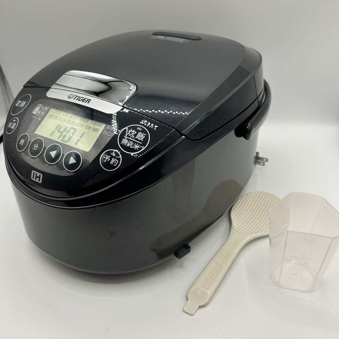 [美品] タイガー IH炊飯ジャー JPW-T100KV（5.5合炊き）