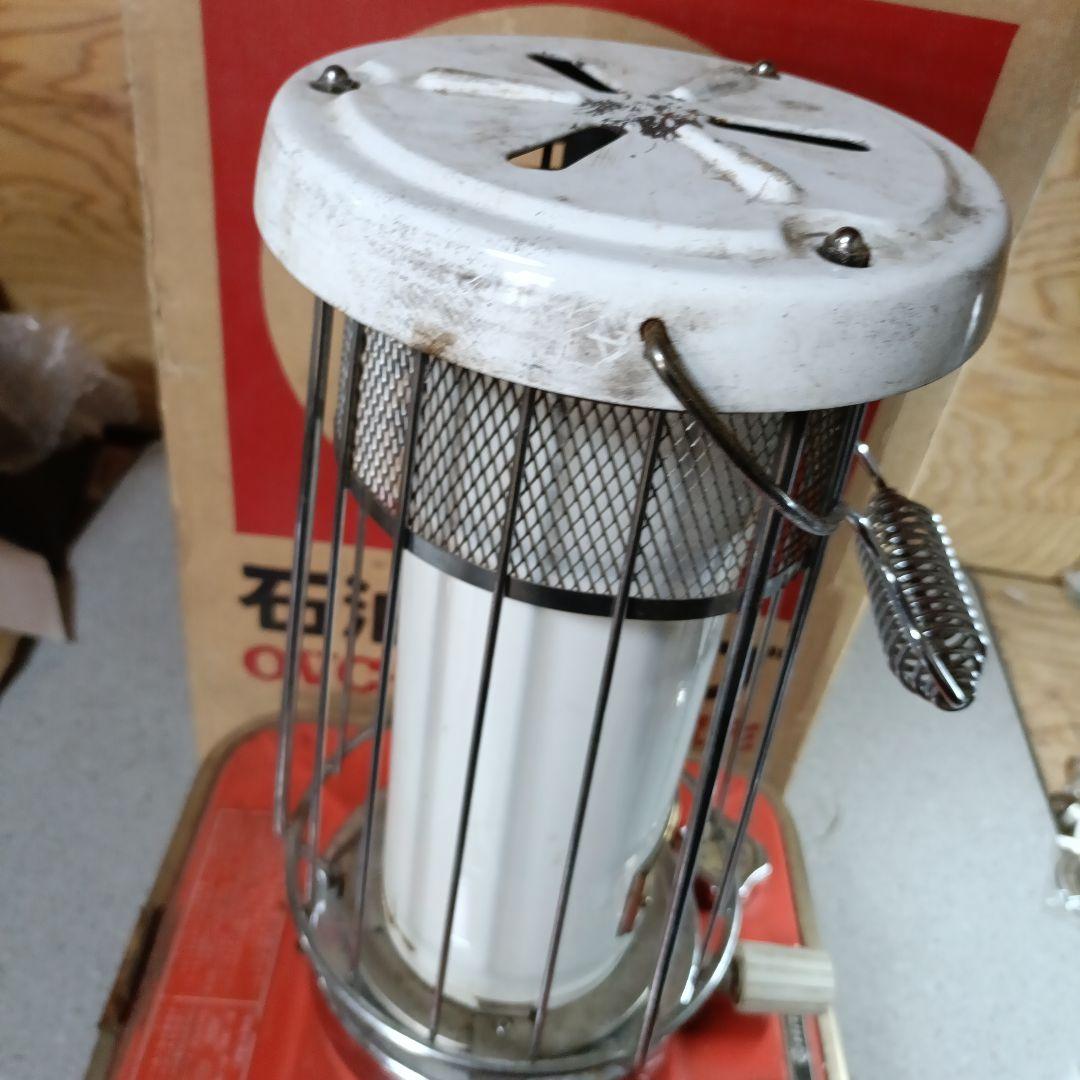 箱付き 昭和レトロ 日立 石油ストーブ ovc-320 アンティーク 当時物