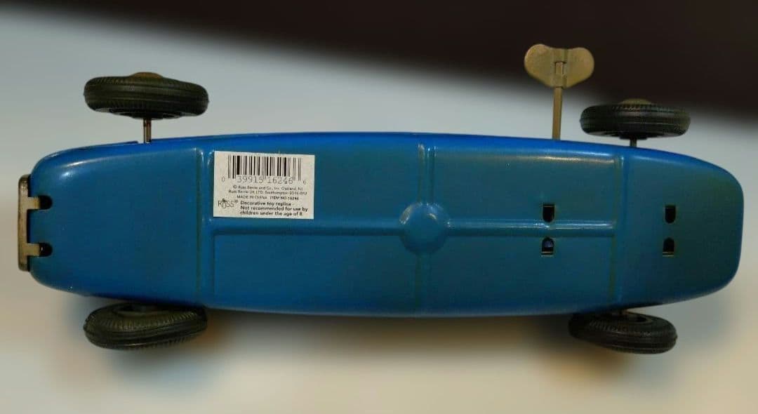 RUSS BERRIE ぜんまいブリキ スポーツカー