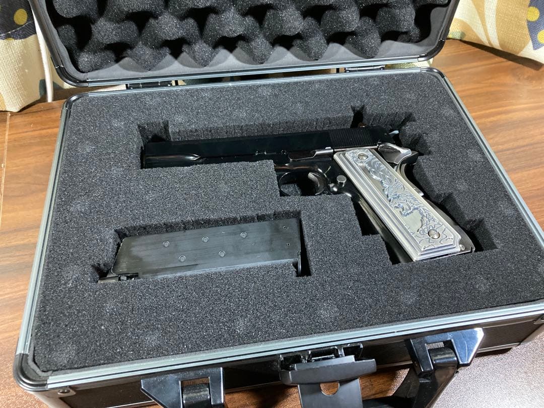 ウエスタンアームズ　MKIV シリーズ70 ブラッククローム　ガスガン