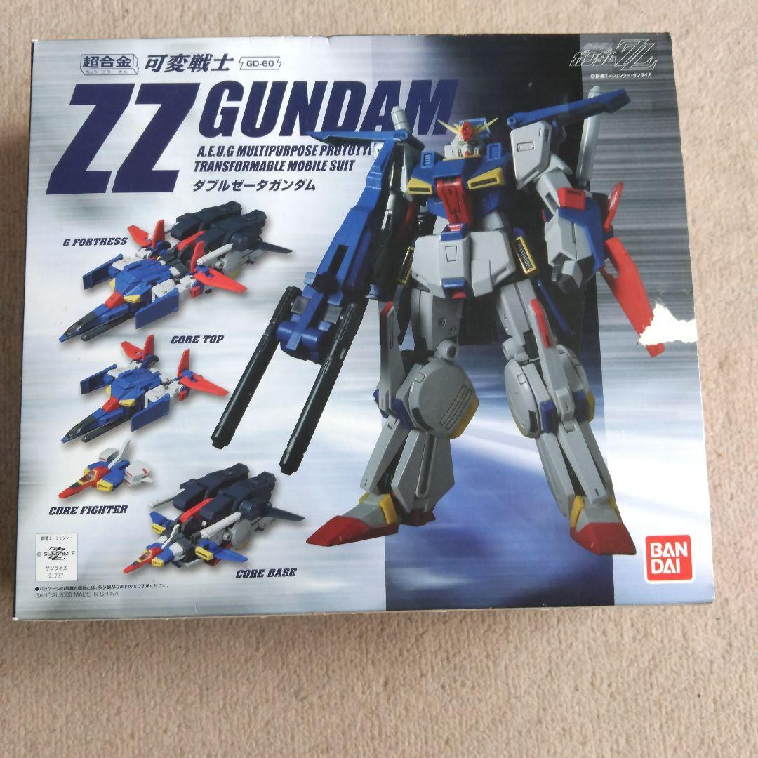 最終値下げ レア物 バンダイ 超合金 GD-60 可変戦士 ZZガンダム