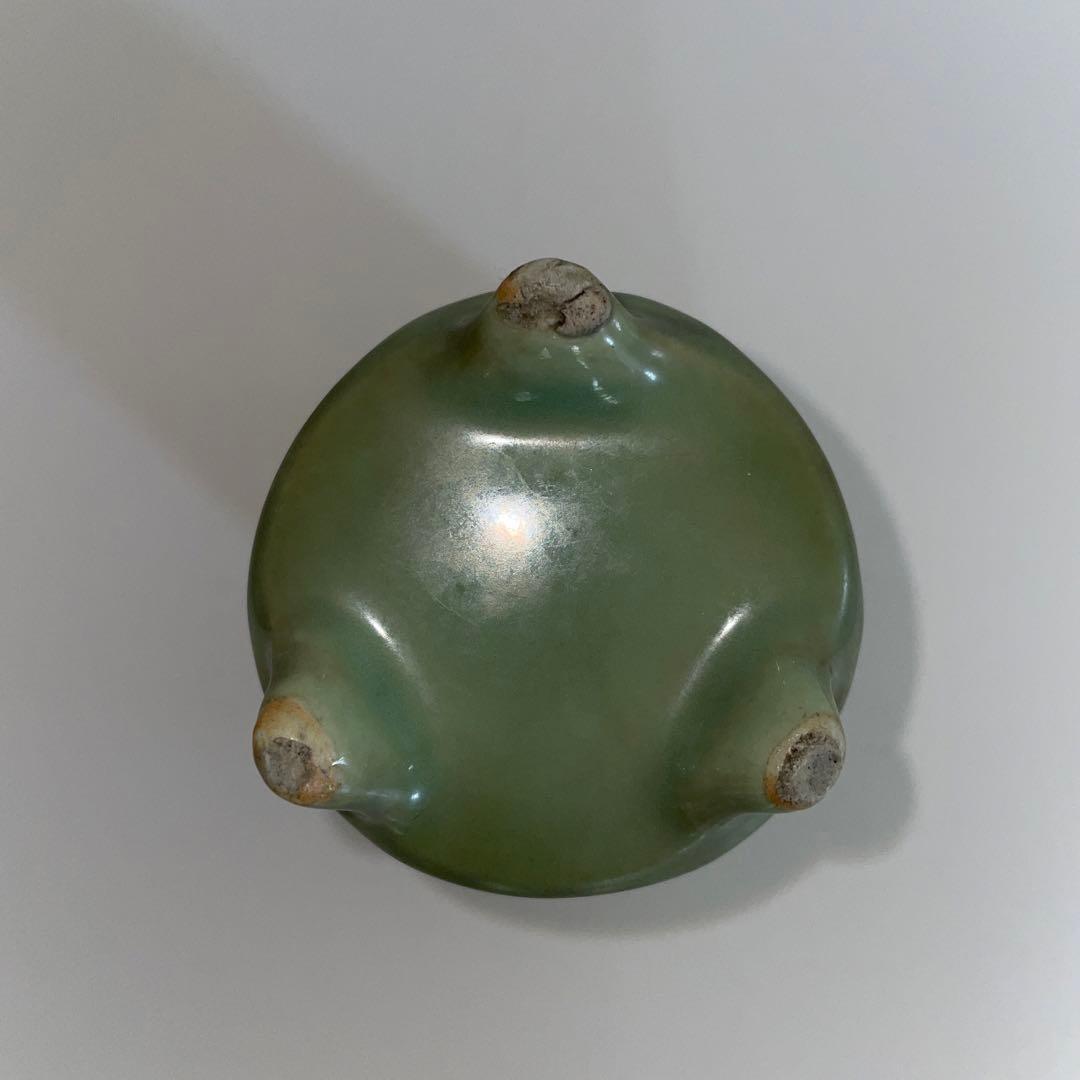 青磁鉢　植木鉢　蘭鉢