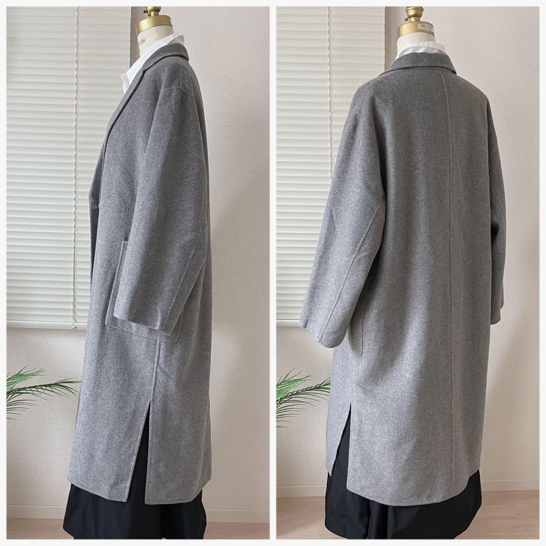 【2023AW】SLOBE ハミルトン ダブルフェイスロングチェスターコート