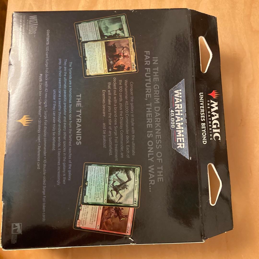 MTG 統率者 ティラニッドの大群 40k コレクターズエディション 未開封