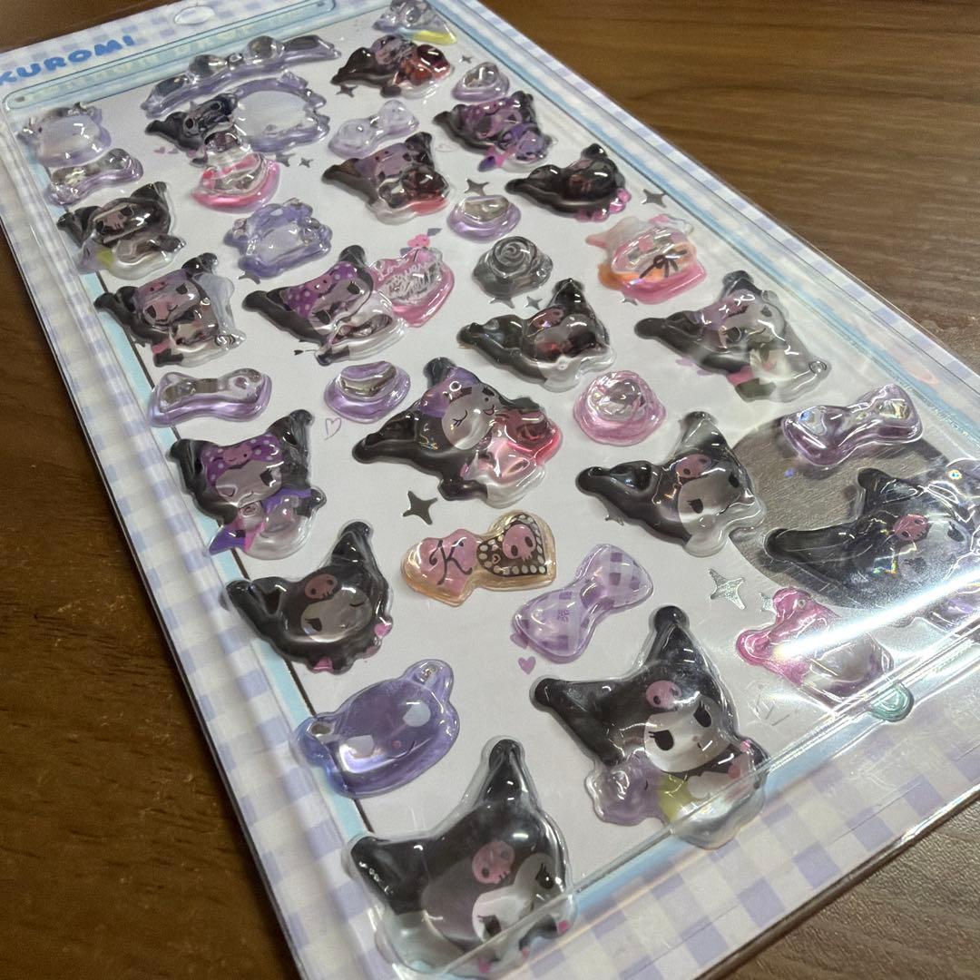 サンリオ　ボンボンドロップシールぷくぷくシール　8枚セット