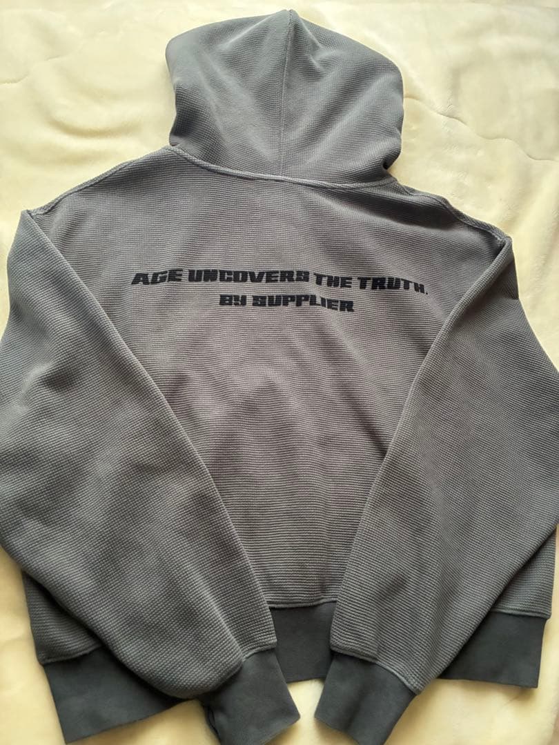 AgeFactory SUPPLIER ジップアップパーカー　Lサイズ