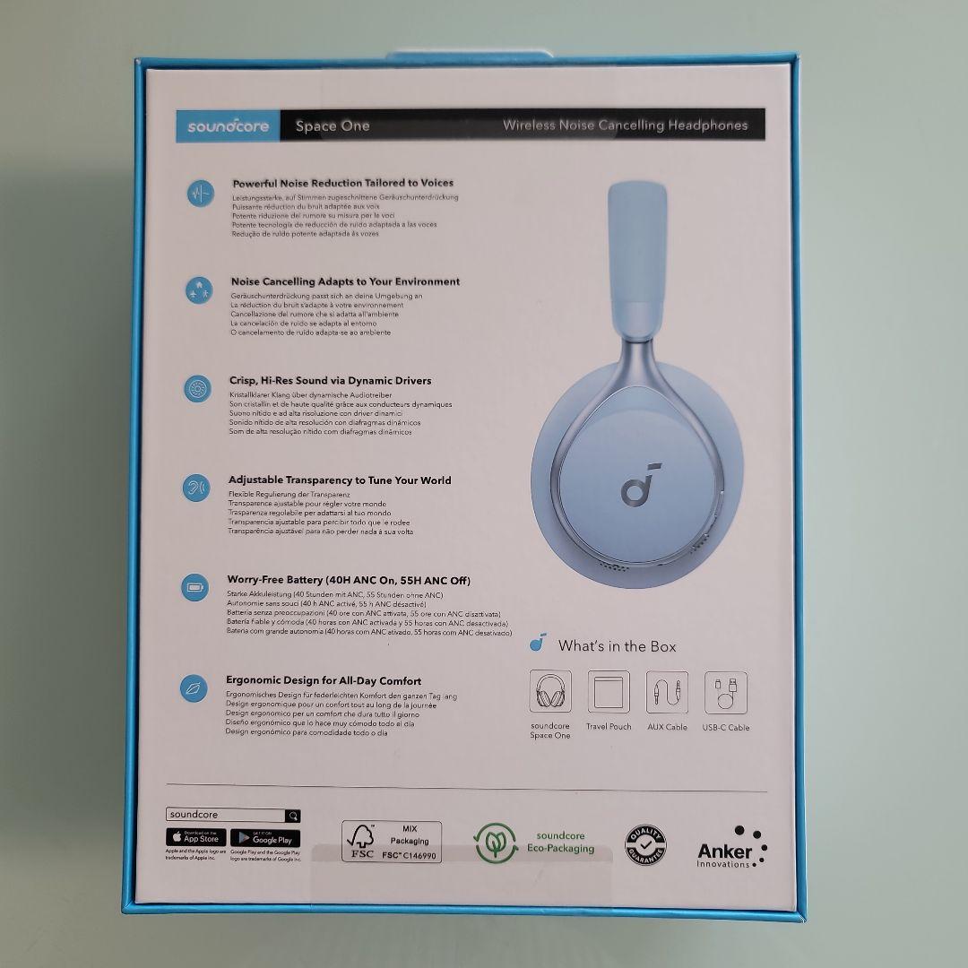 Soundcore Space One ワイヤレスヘッドホン　ANKER