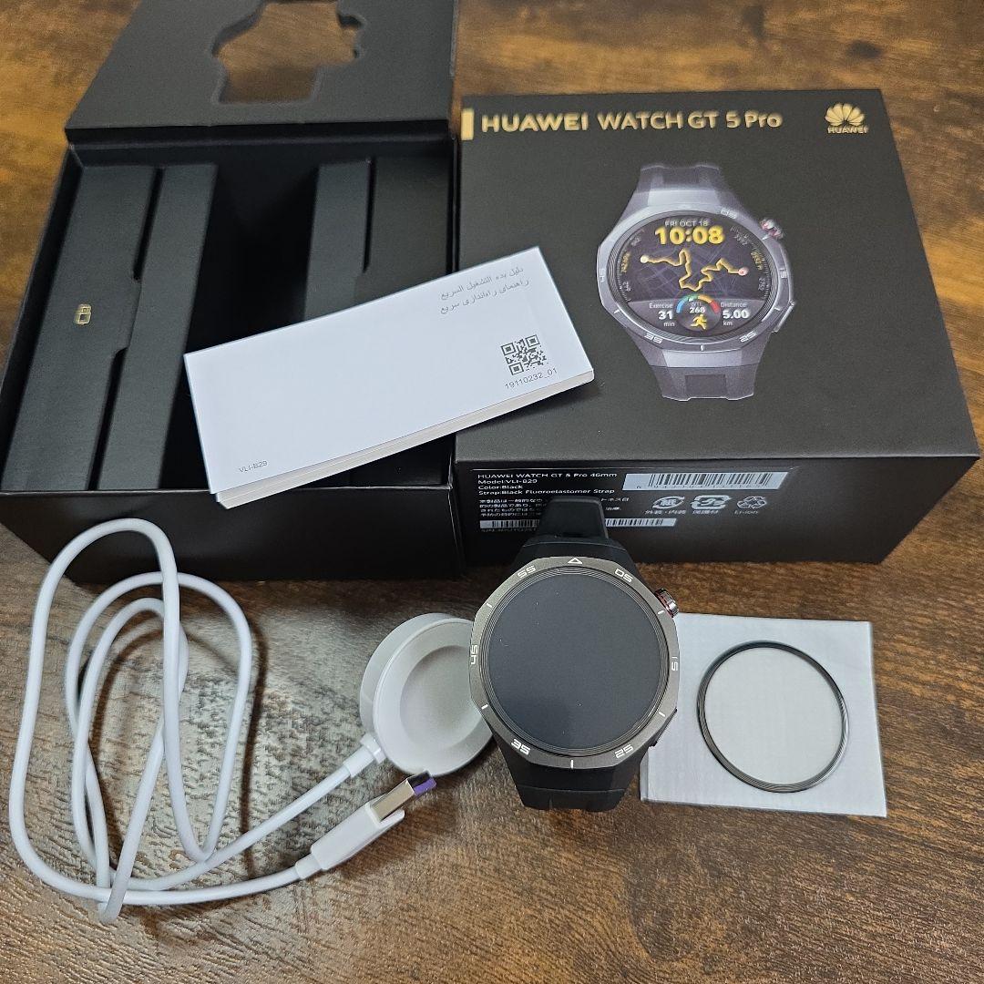 HUAWEI WATCH GT 5 Pro ブラック